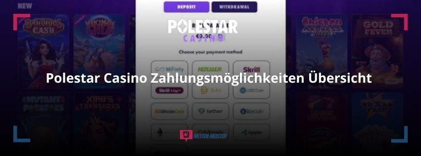 Polestar Casino Zahlungsmöglichkeiten Übersicht 